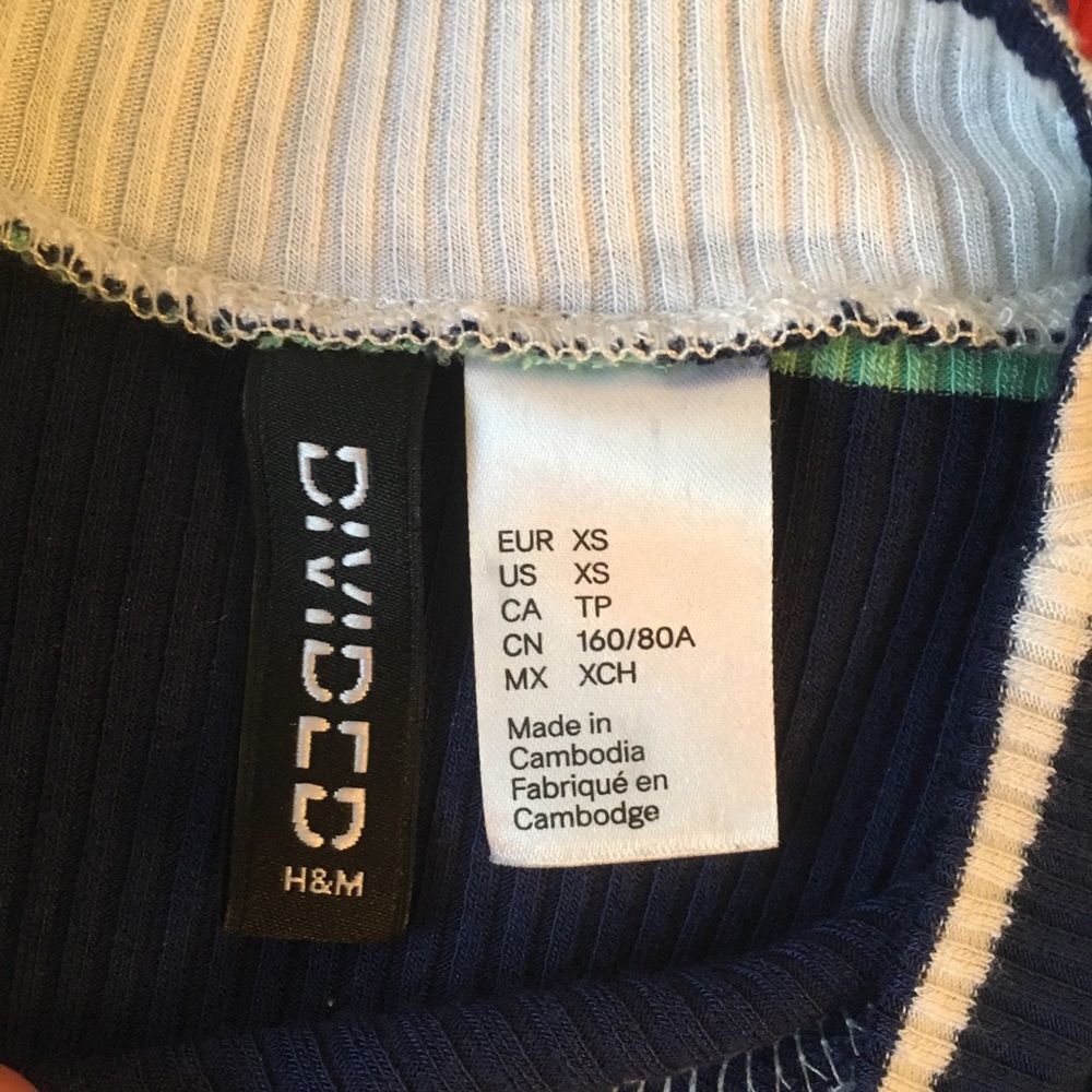 Stripped Crop Top - image 5